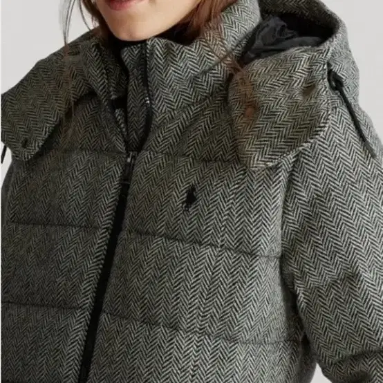 폴로 랄프로렌 Herringbone down jacket 패딩