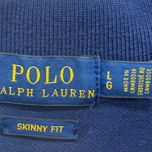 [ RALPH LAUREN ] 폴로 카라반팔티 [L]