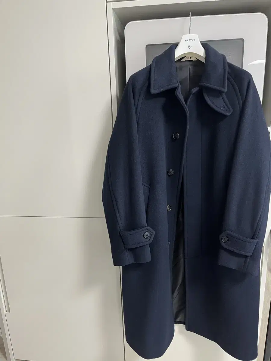 Hedges Cashmere Balmacan Coat