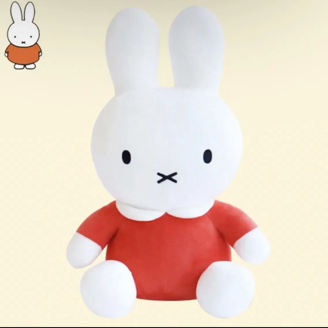 [새상품] miffy 미피 인형 토끼 25cm 아기 애착 수면 생일 선물