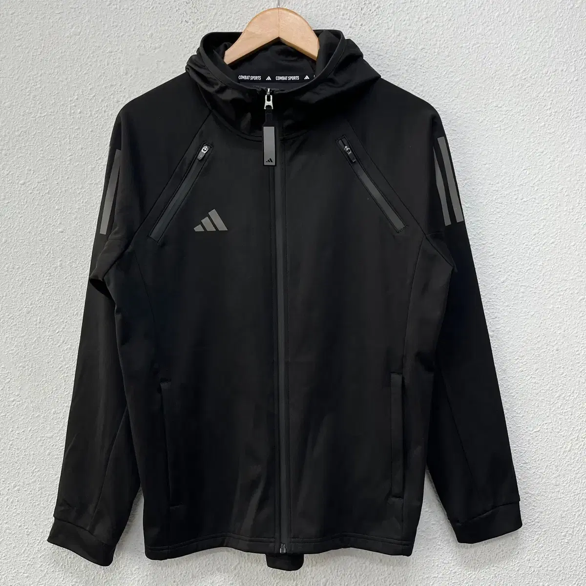 [M] Newest Adidas Men's Hydro Performance Hooded Zipped Jacket N4233