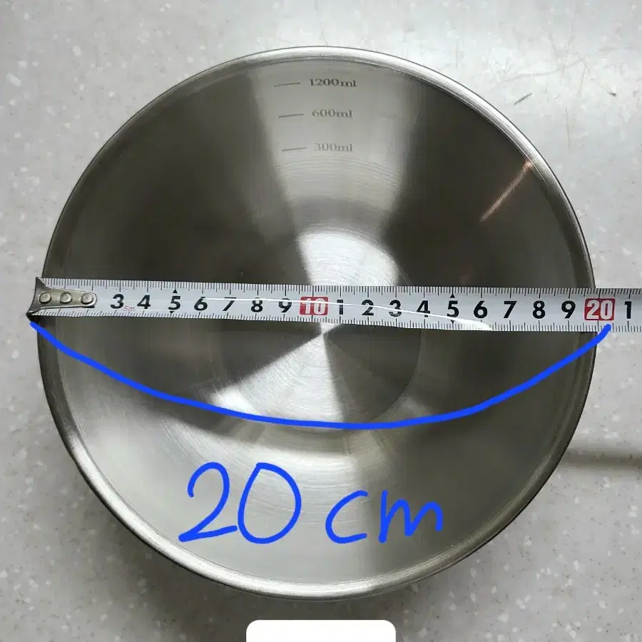 [새상품] 스텐 믹싱볼 / 눈금 믹싱볼