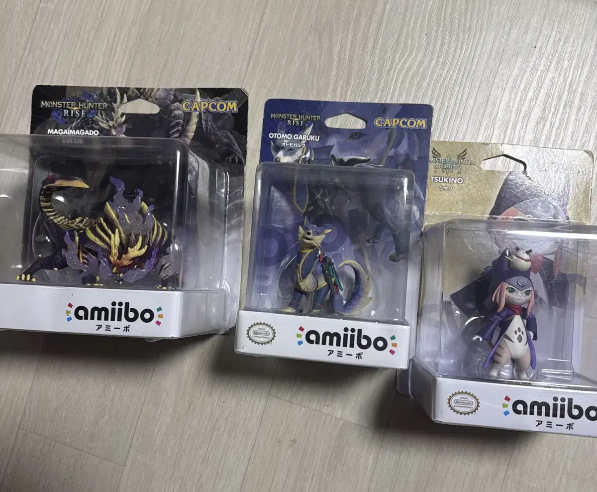 Monhegan riize sealed 3 amiibo