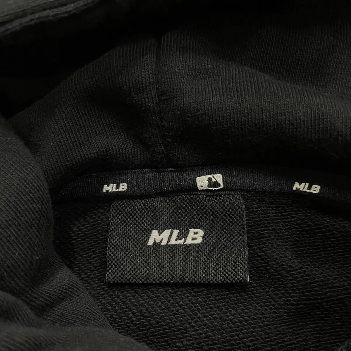 [S] MLB 엠엘비 뉴욕양키스 빅로고 풀오버 후드티 블랙 K72