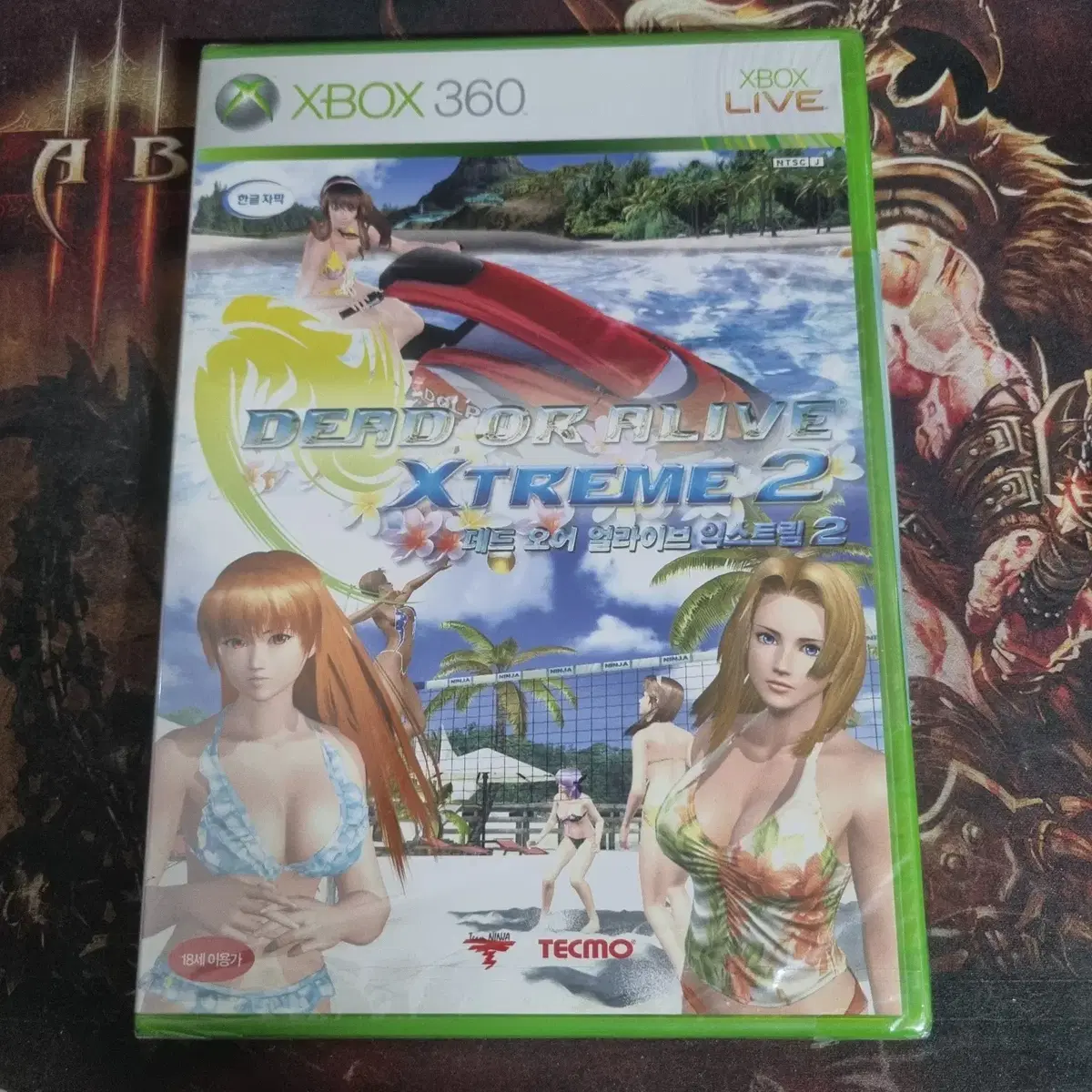 새제품 XBOX360 데드 오어 얼라이브 익스트림 2 정발