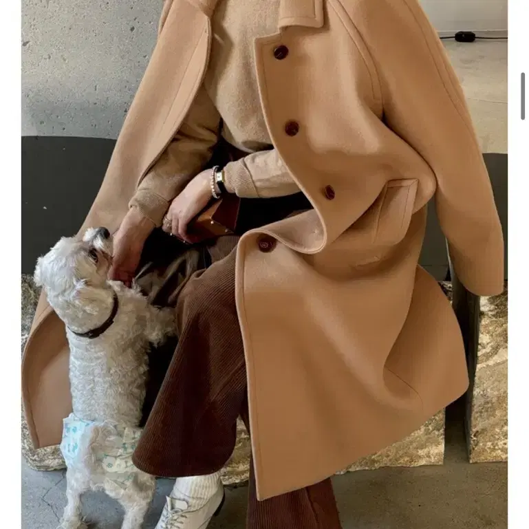 쎄모먼 코트  Leia coat