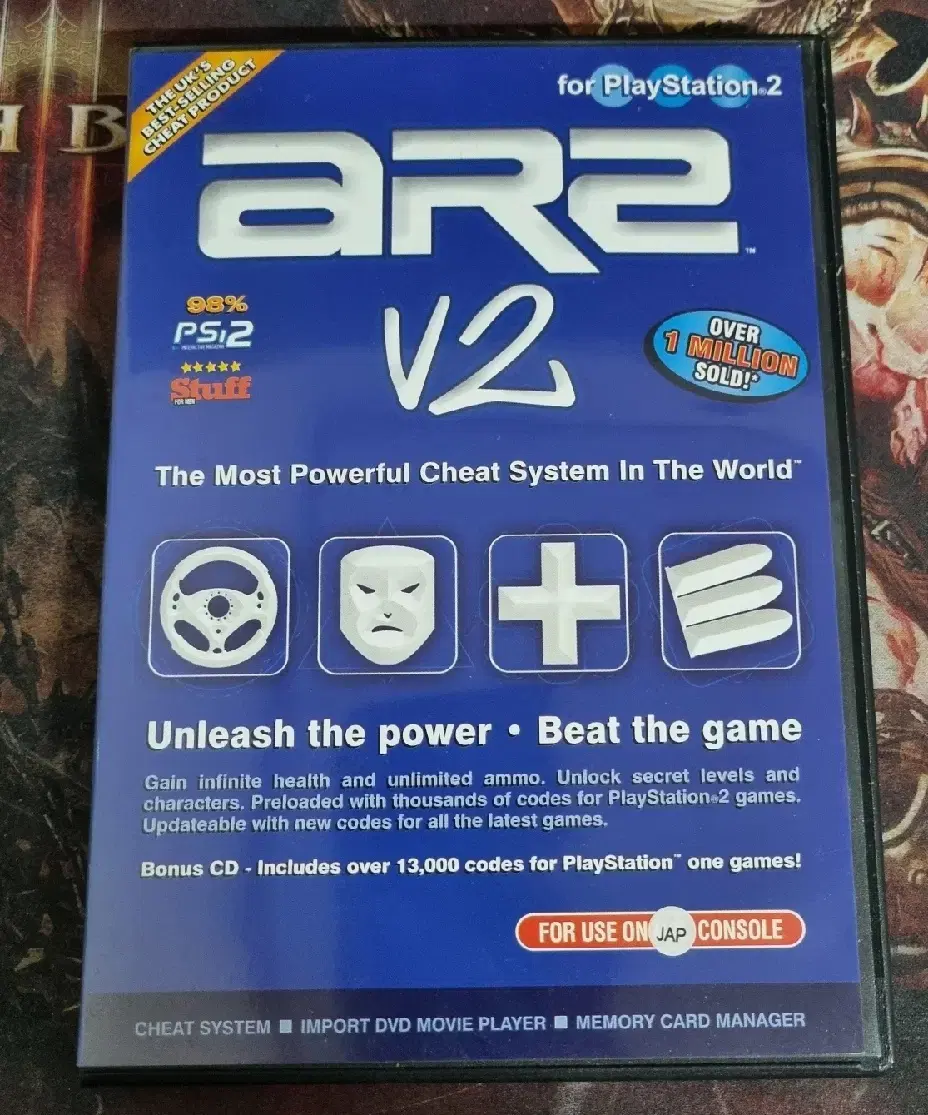 PS2 Action Replay 2 V2 (both full-fledged first rounds are up and running!)