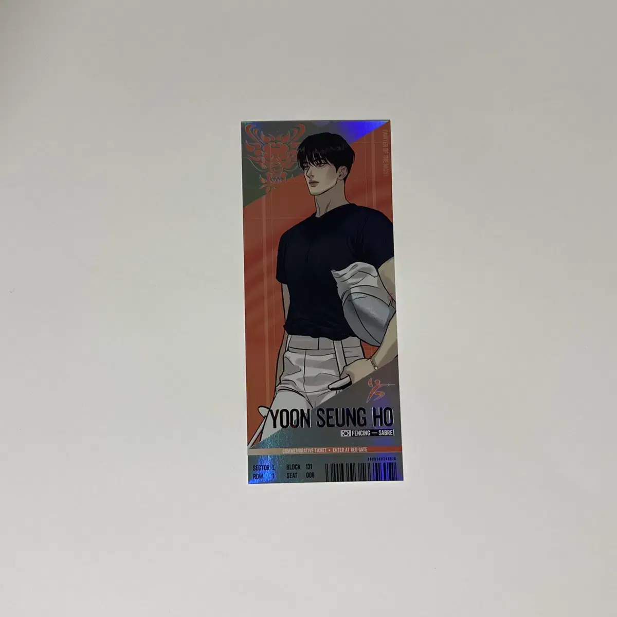 Team Lejin Yahwa Chop Yoon Seung Ho hologram Match Tickets