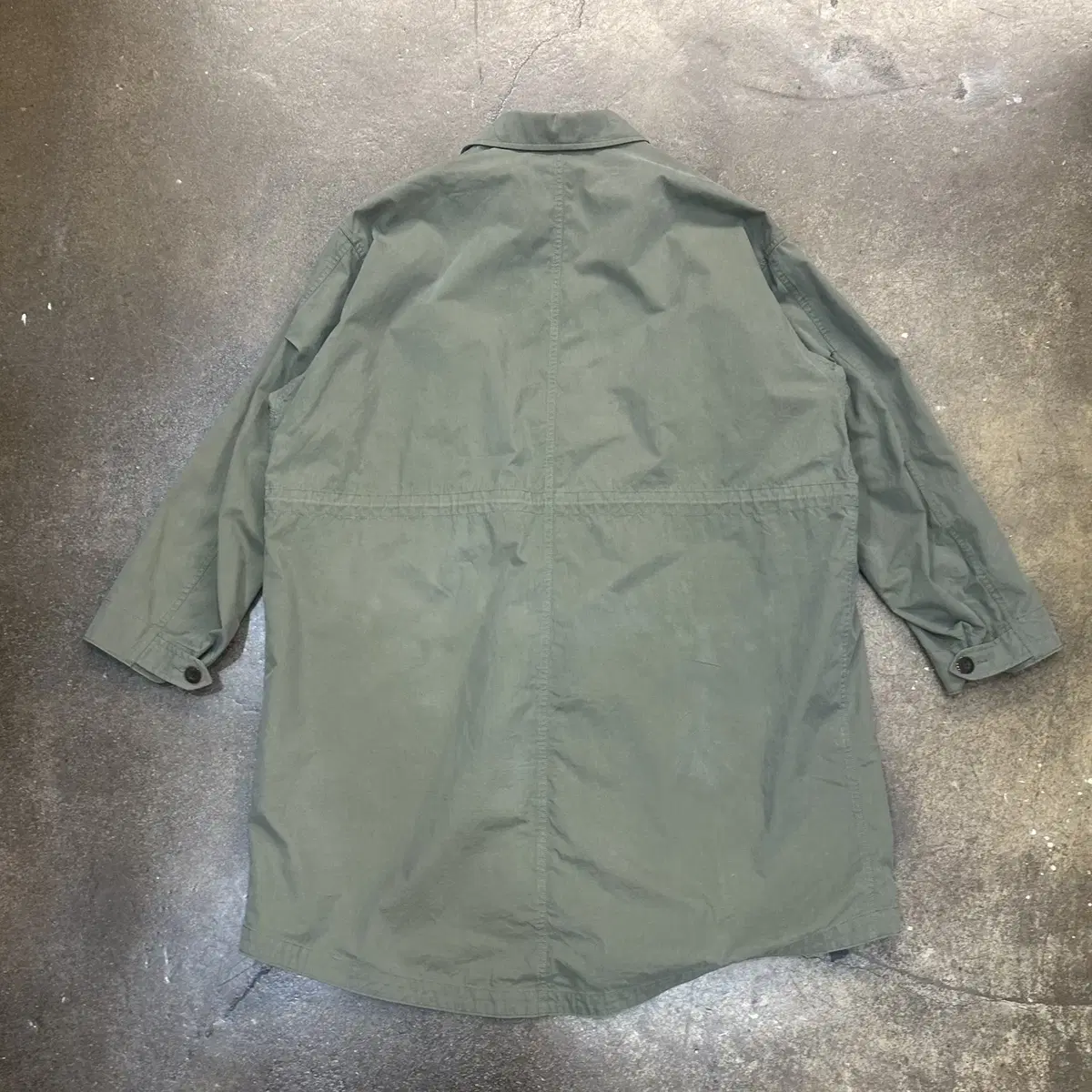 ARMY TWILL 피쉬테일파카