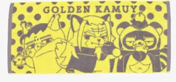 골든 카무이 동물 포즈 페이스 타올 토카타 오가타 카도쿠라