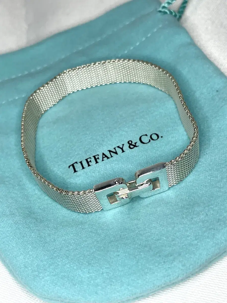 Somerset Mesh Buckle Bracelet by Tiffany & Co.