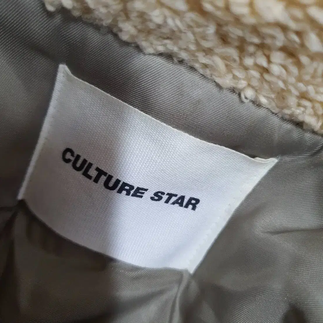 culture star 여성 그린 뽀글 충전재 패딩 66