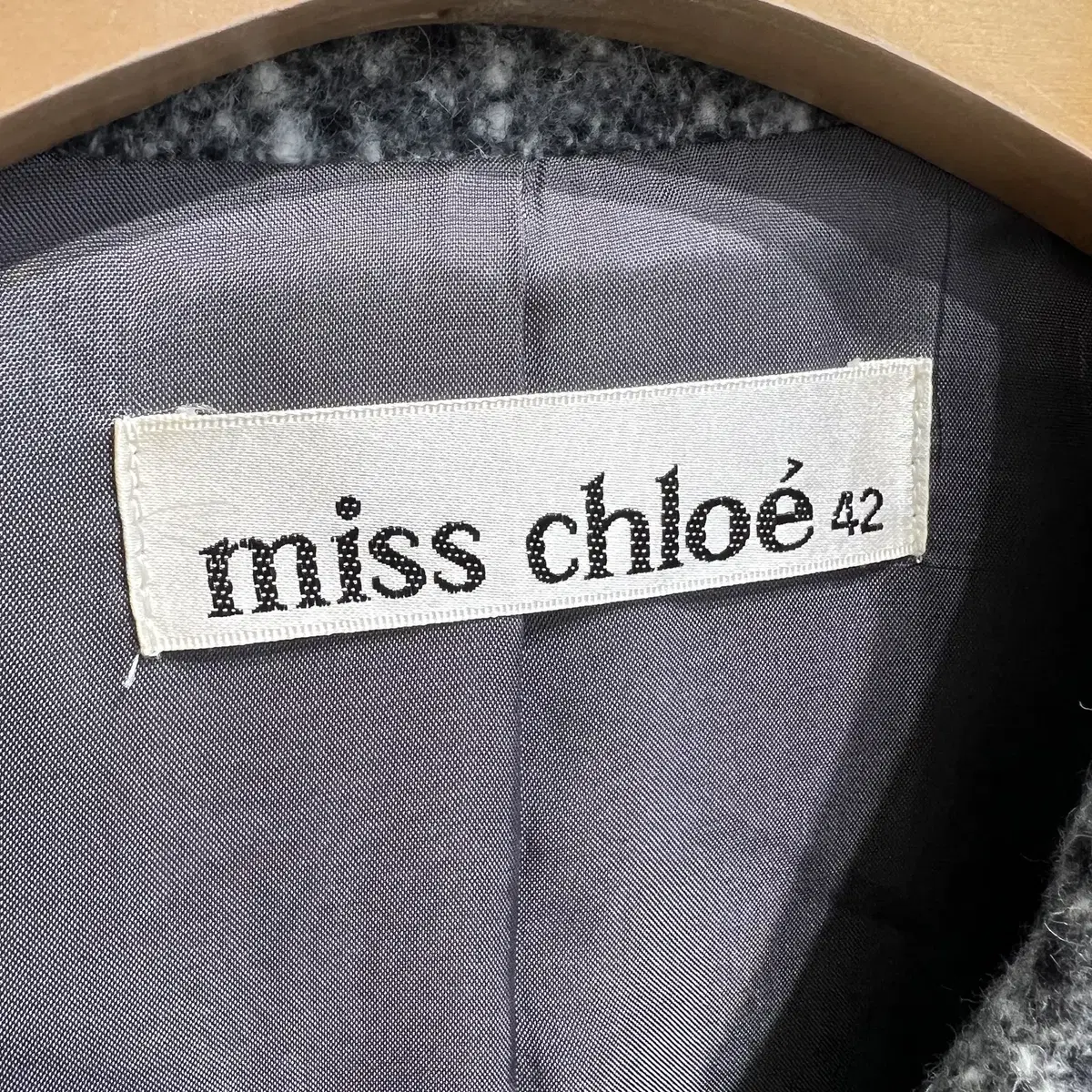 MISS CHLOE (Made in Japan) 앙고라 울 블렌디드 자켓