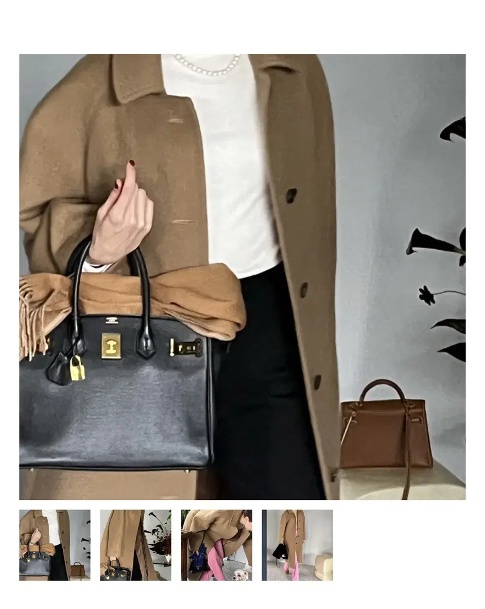 쎄모먼 코트 Adelaide CAMEL Coat