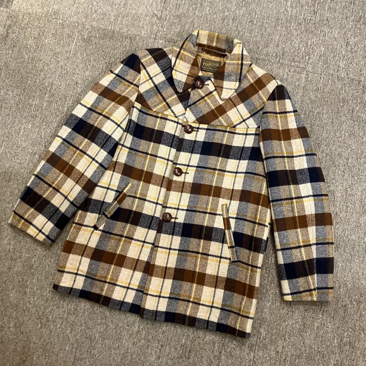 Pendleton 펜들턴 체크 코트