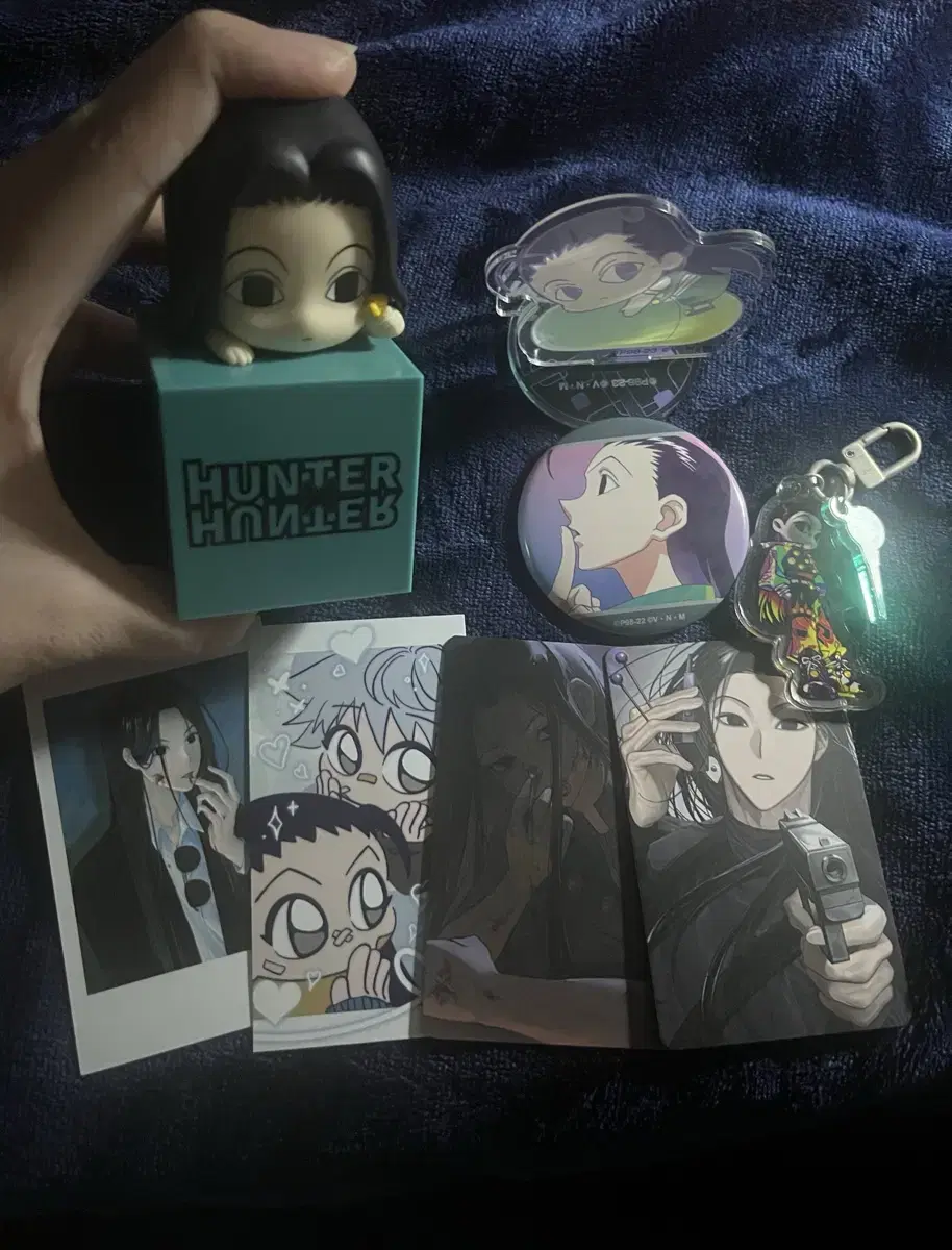 Hunter Hunter Hun Hun Irmi Hikage Figures photocard Canbadge Acrylic Stand Keyring