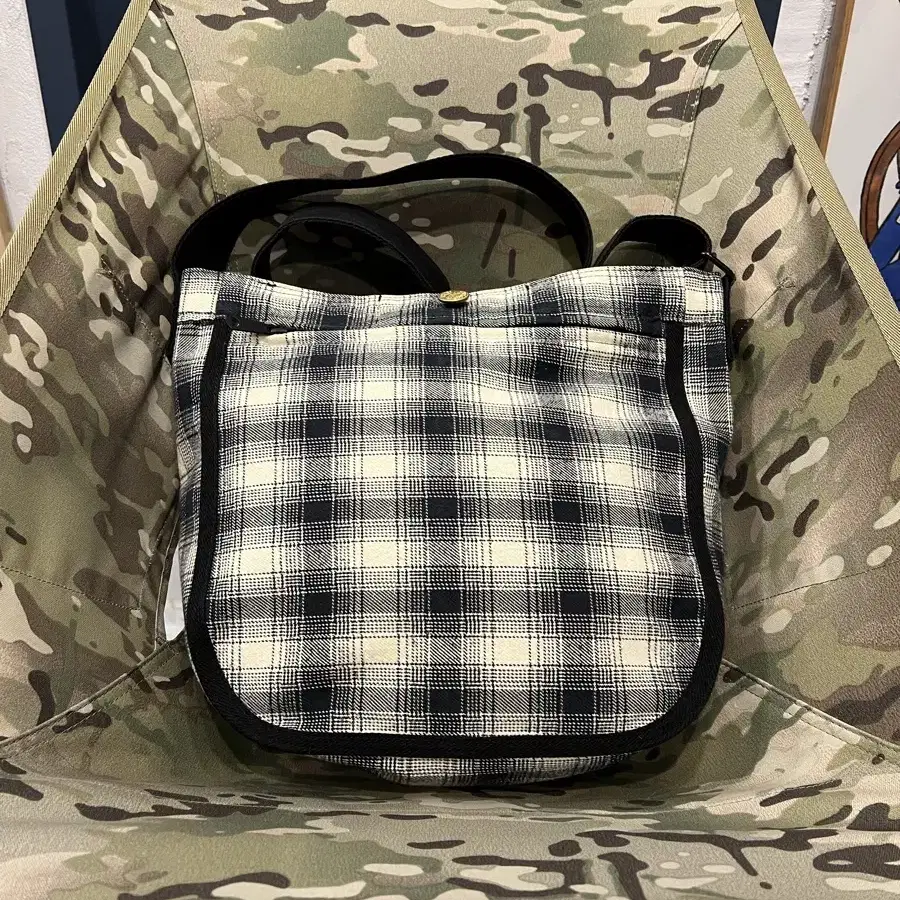 YOSHIDA PORTER CHECK BAG 요시다포터 크로스백