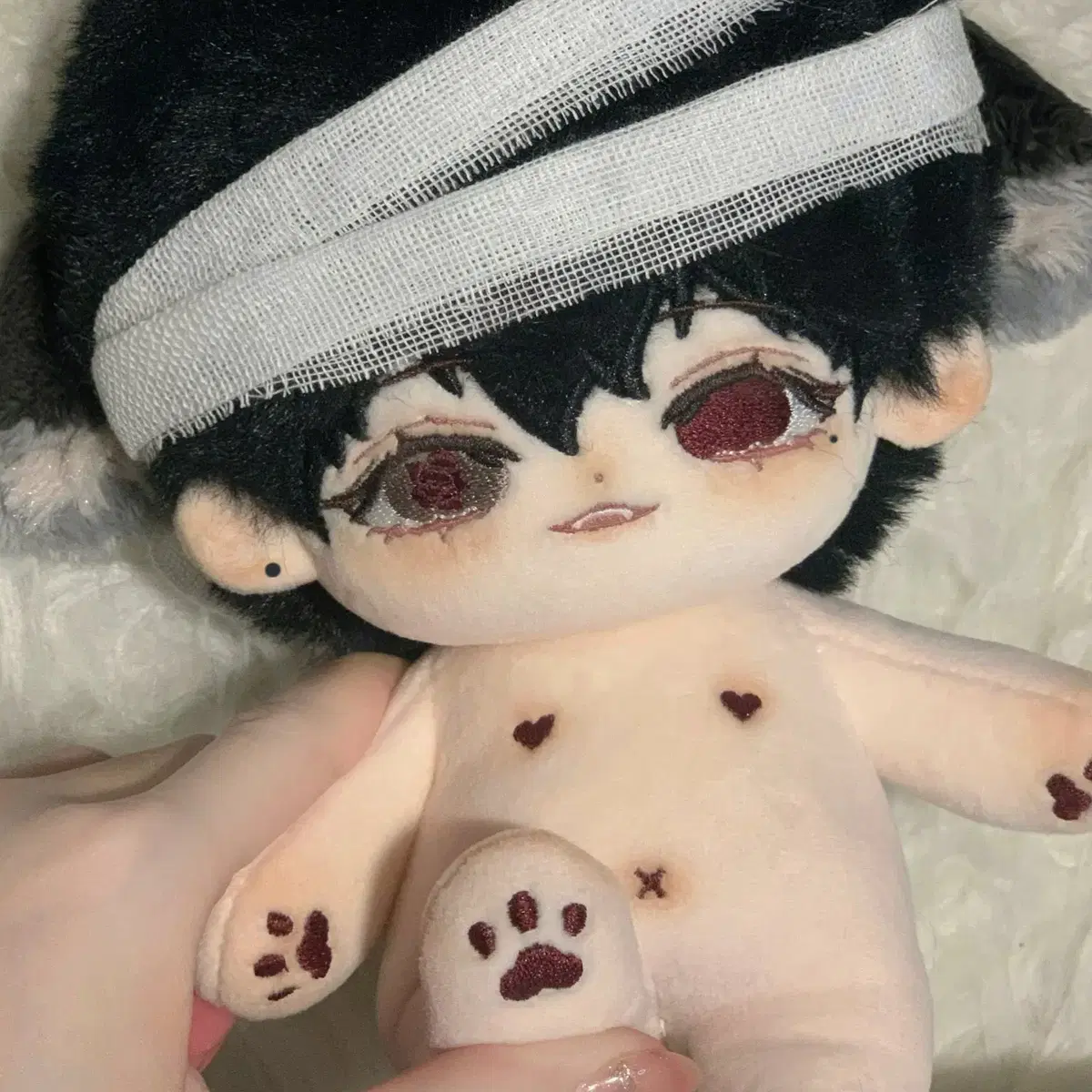 20cm 로즈 무속성 솜인형