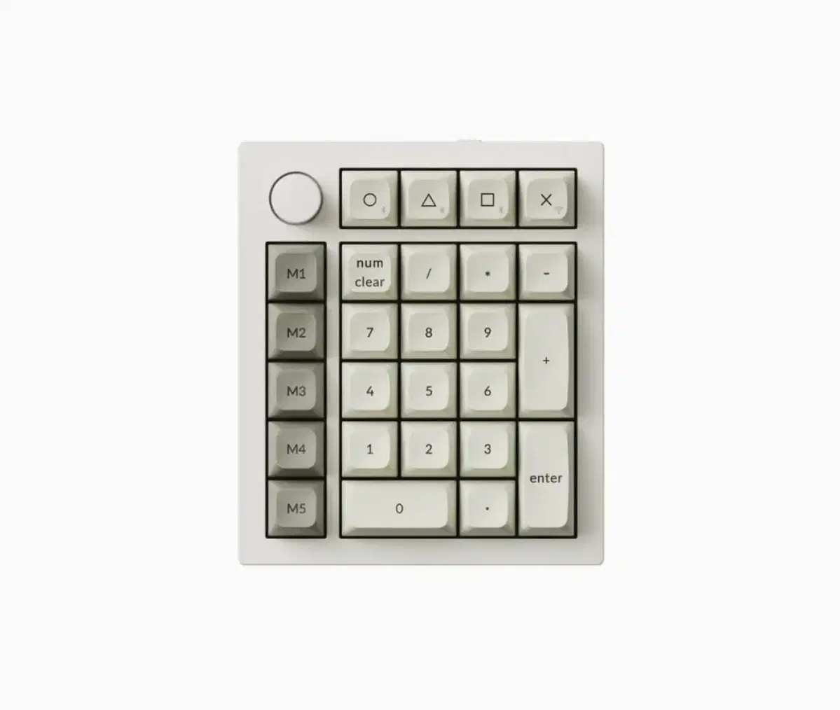 [Unused] Keycron Q0 PRO MAX Numberpad Silent Banana Shaft