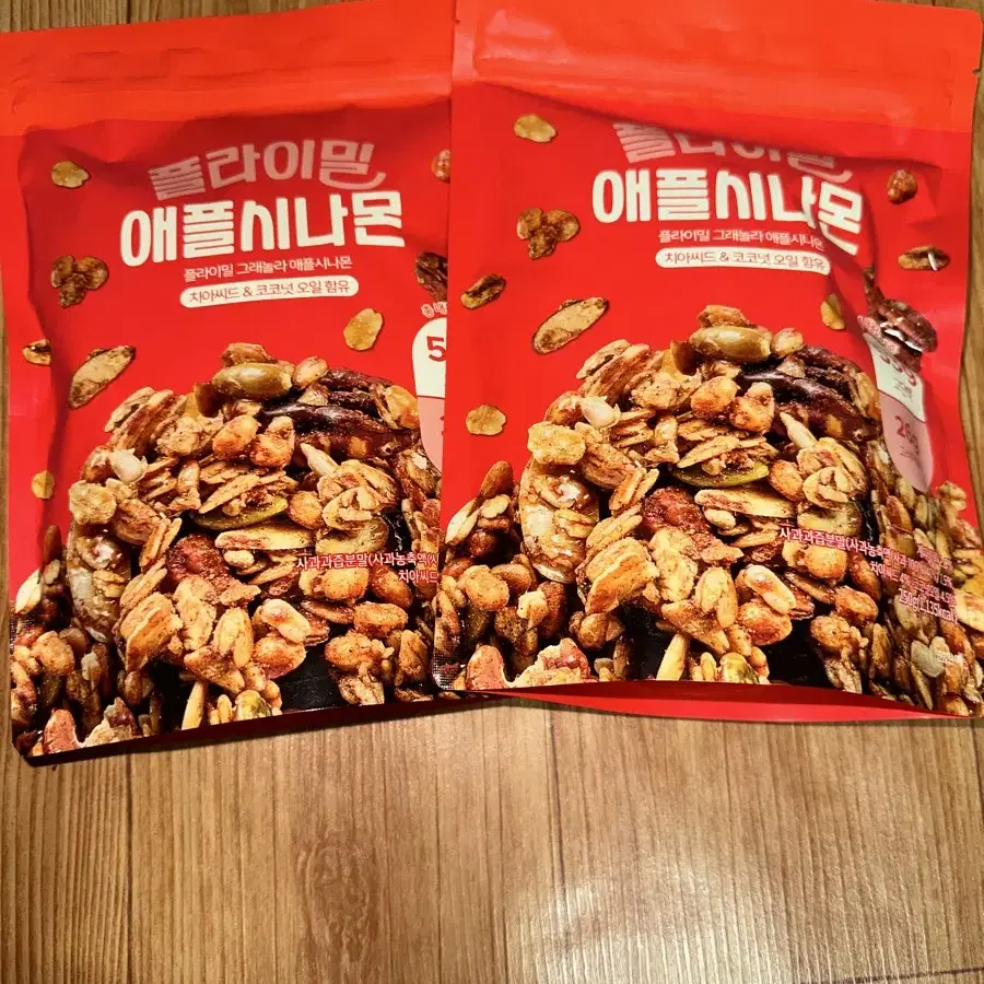 플라이밀 그래놀라 애플시나몬 250g 두봉 일괄 판매 미개봉