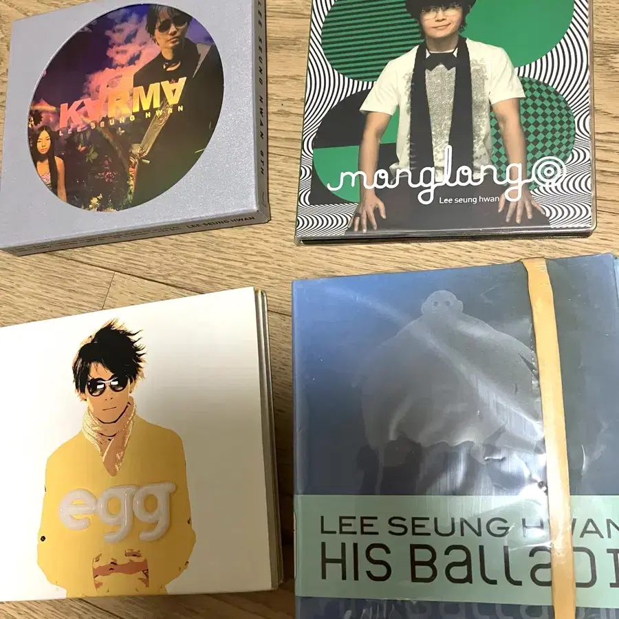 이승환 음반 CD 4박스