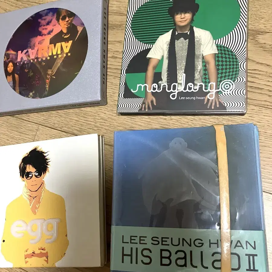 이승환 음반 CD 4박스