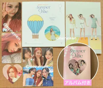 VIVIZ SUMMER VIBE 트레이딩 카드 포스카 모빌 세트 옴지