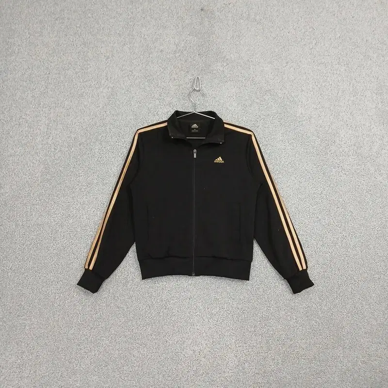 Adidas Black Keum Logo Track Top Zip Up Jersey 90