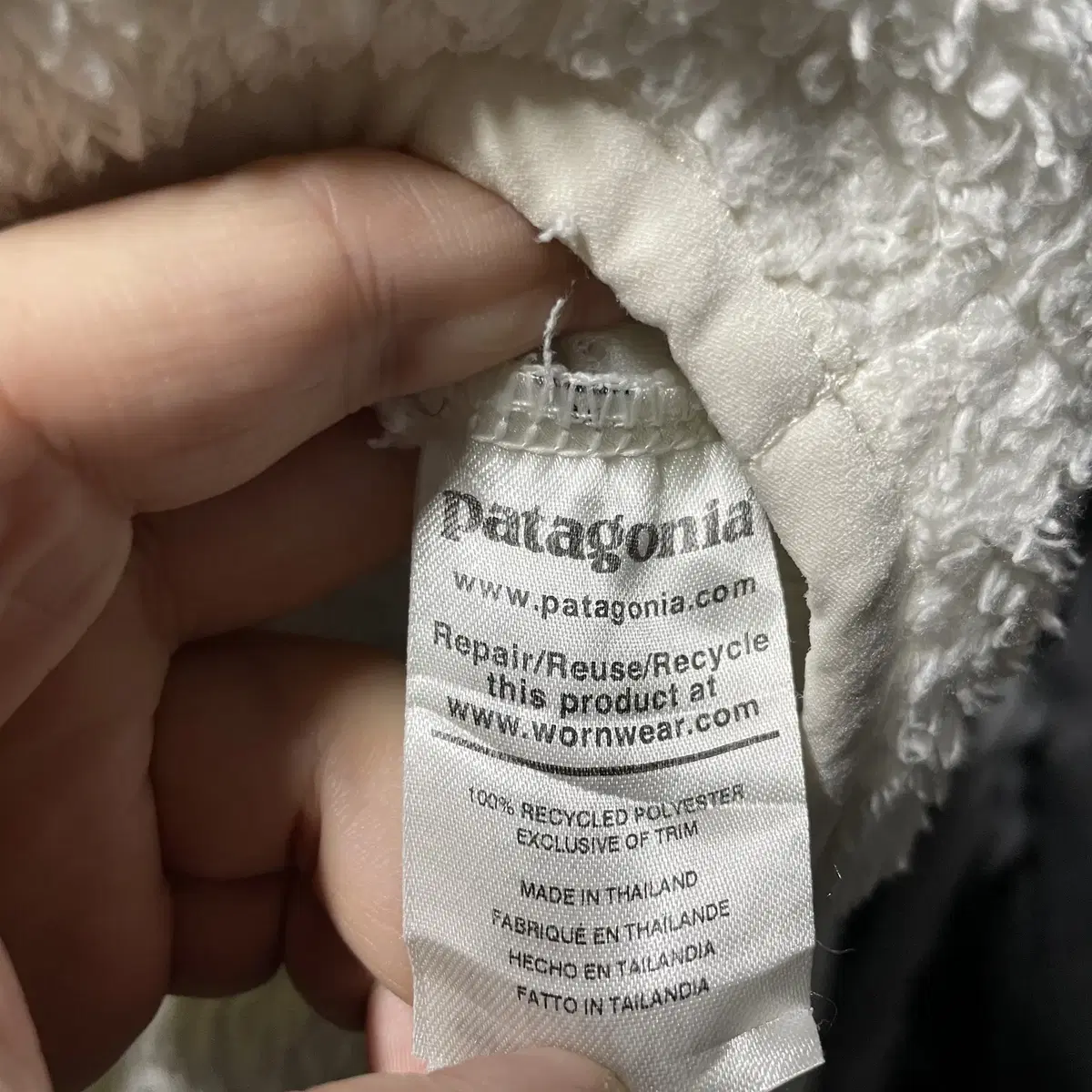 Patagonia 파타고니아 반집업 후드 후리스