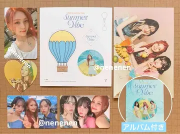 VIVIZ SUMMER VIBE 트레이딩 카드 포스카 모빌 세트 옴지