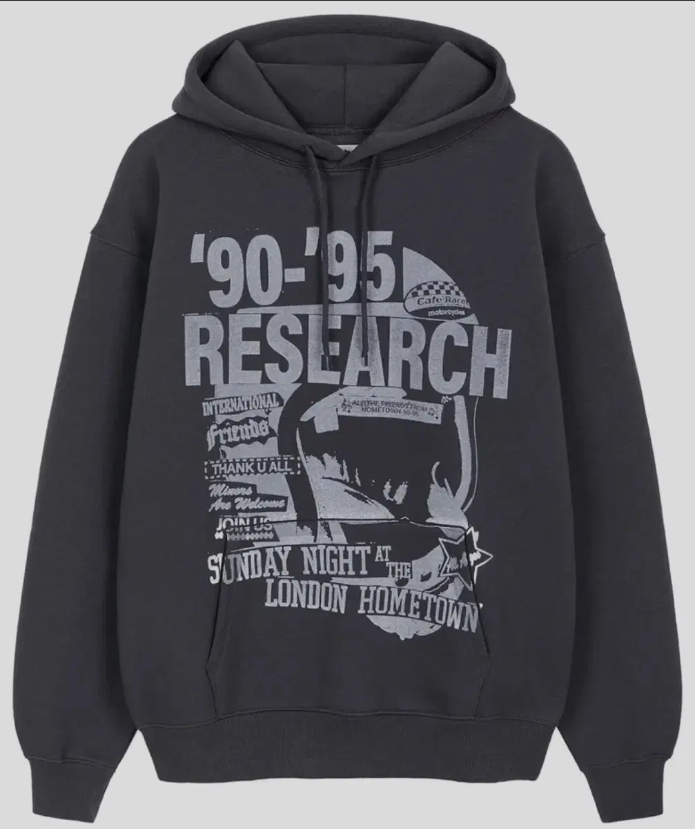 무신사 RESEARCH HOODIE