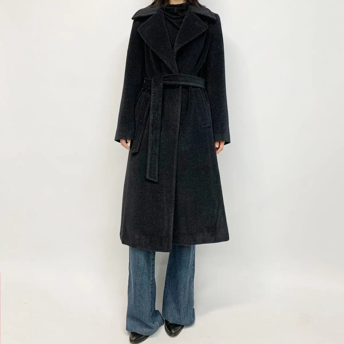 SANYO COAT 앙고라 & 울 코트