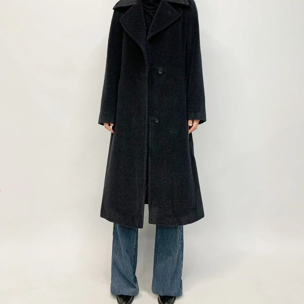 SANYO COAT 앙고라 & 울 코트