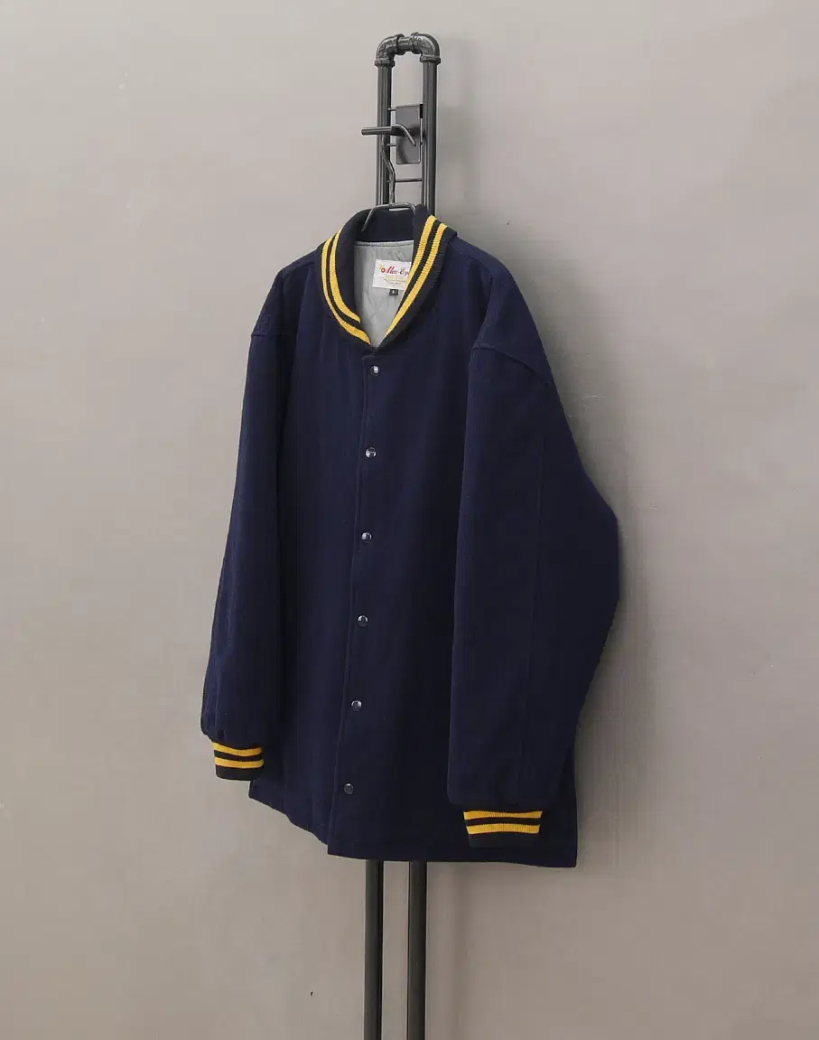 MAC-EYE 90's JPN Mac Eye Melton Wool Shawl Kara Long Bar City Jacket L105