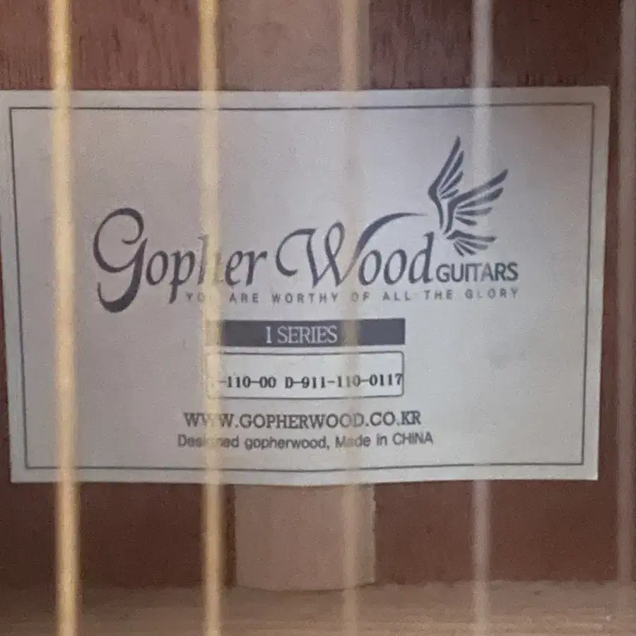 Gopher Wood I 시리즈 어쿠스틱 기타