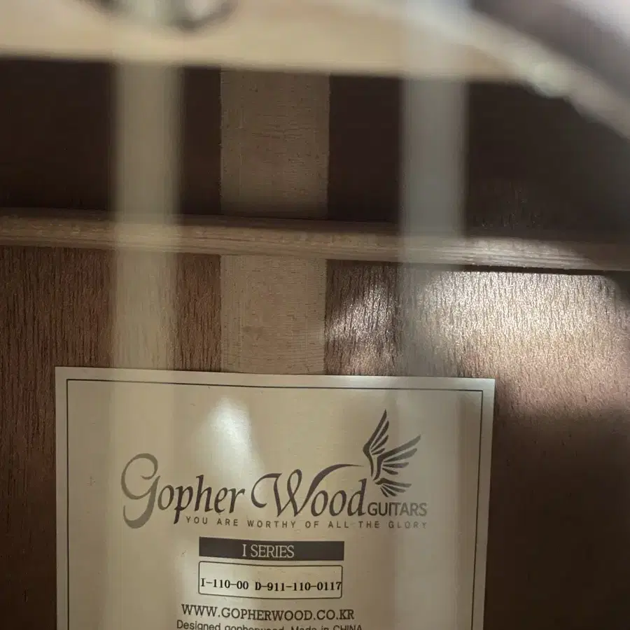 Gopher Wood I 시리즈 어쿠스틱 기타