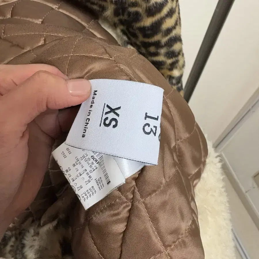 R13 leopard hunting coat 레오파드 헌팅코트 알써틴