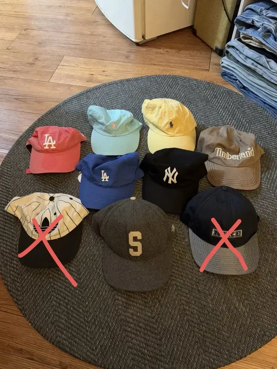 Vintage Ball Caps (Stussy, Polo, Timberland, Nike, Adidas)