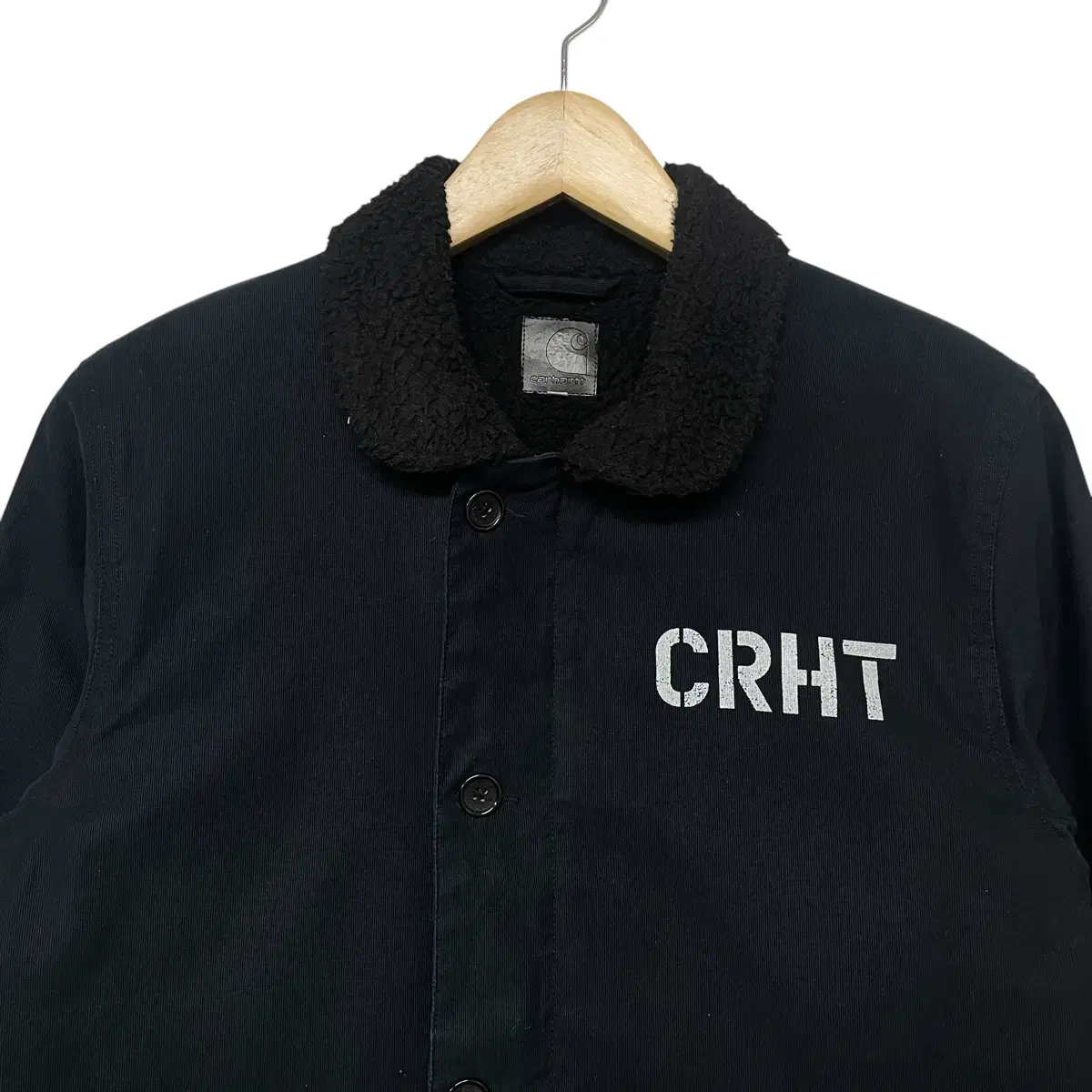 칼하트 Carhartt CRHT 워크 덱 자켓 블랙