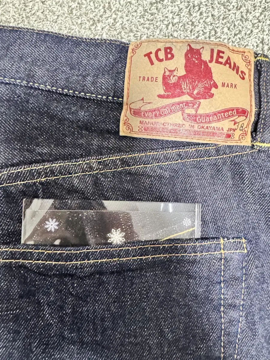 Tcb 50s jean 새상품 38