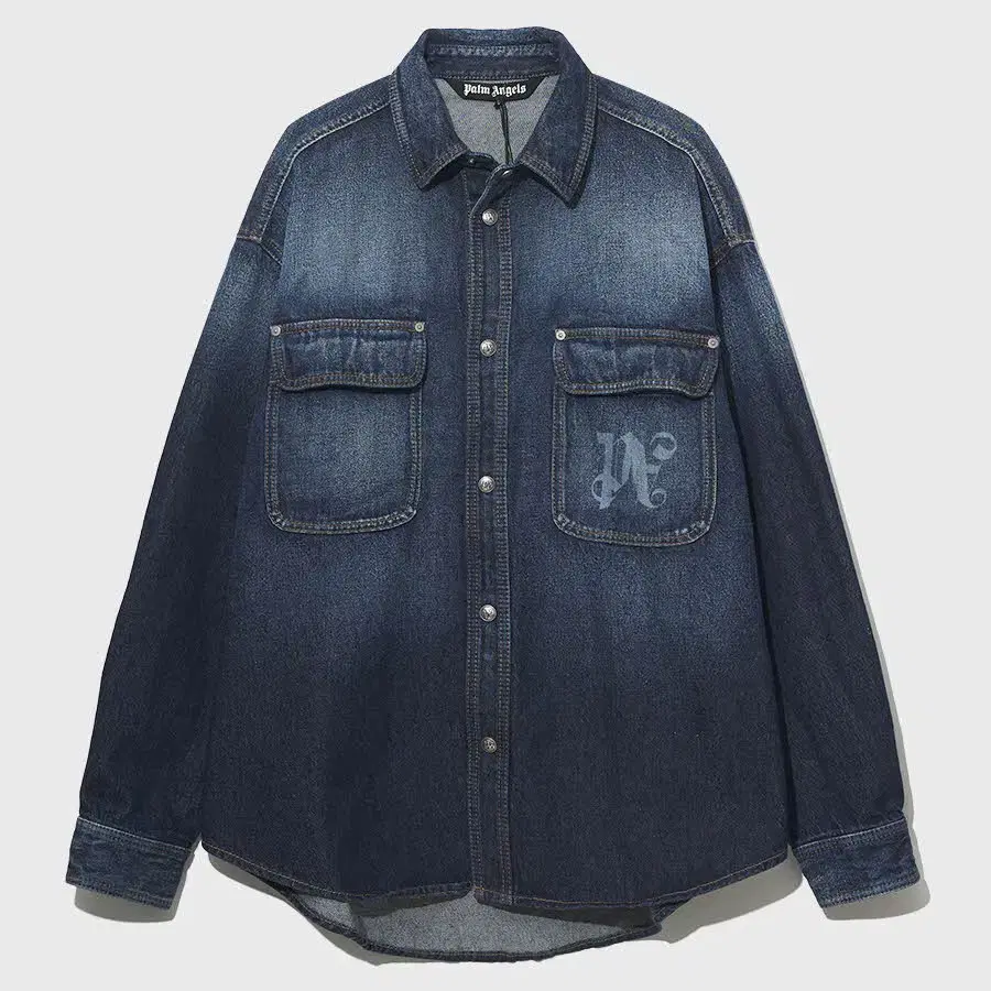 PALM ANGELS denim shirt