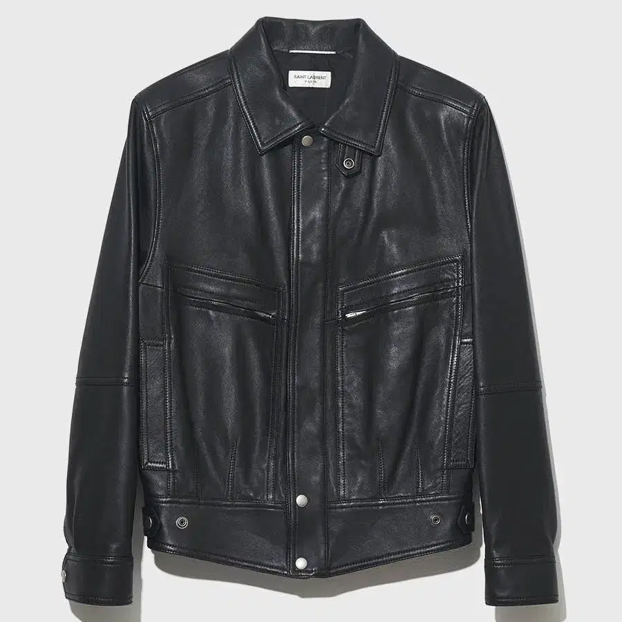 SAINT LAURENT leather jacket