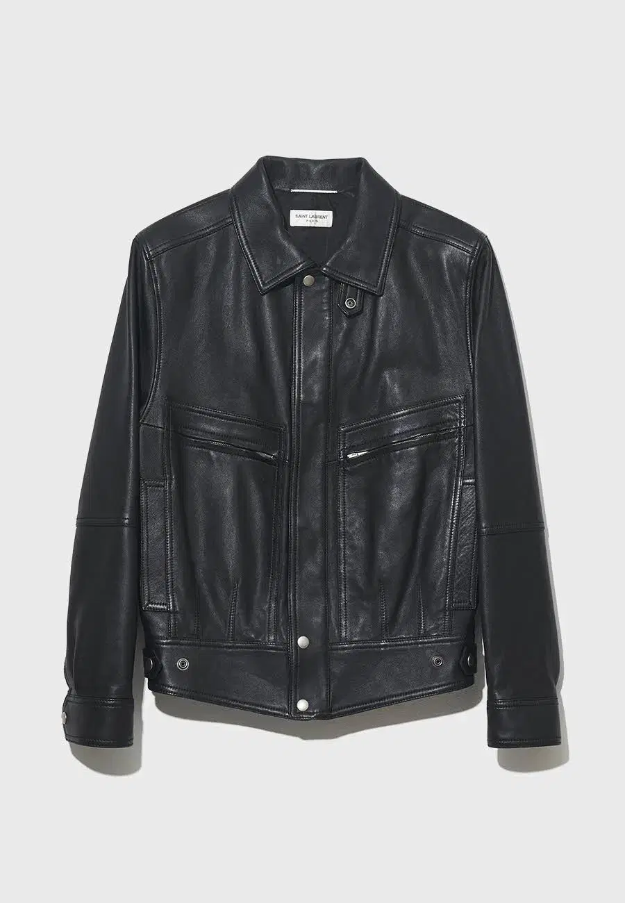 SAINT LAURENT leather jacket