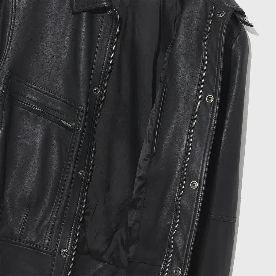 SAINT LAURENT leather jacket