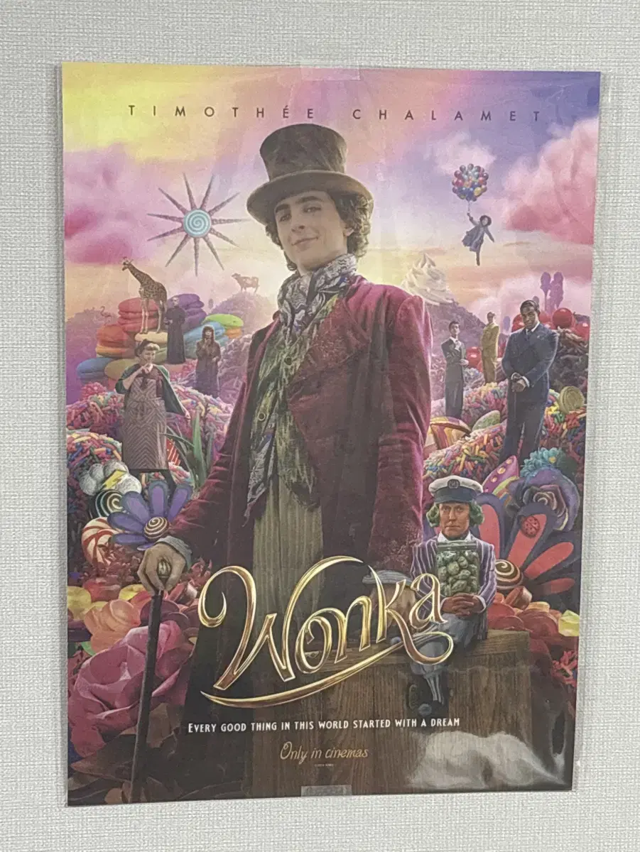 CGV Week 3 Wonka Special Poster by Timothy Chalamet