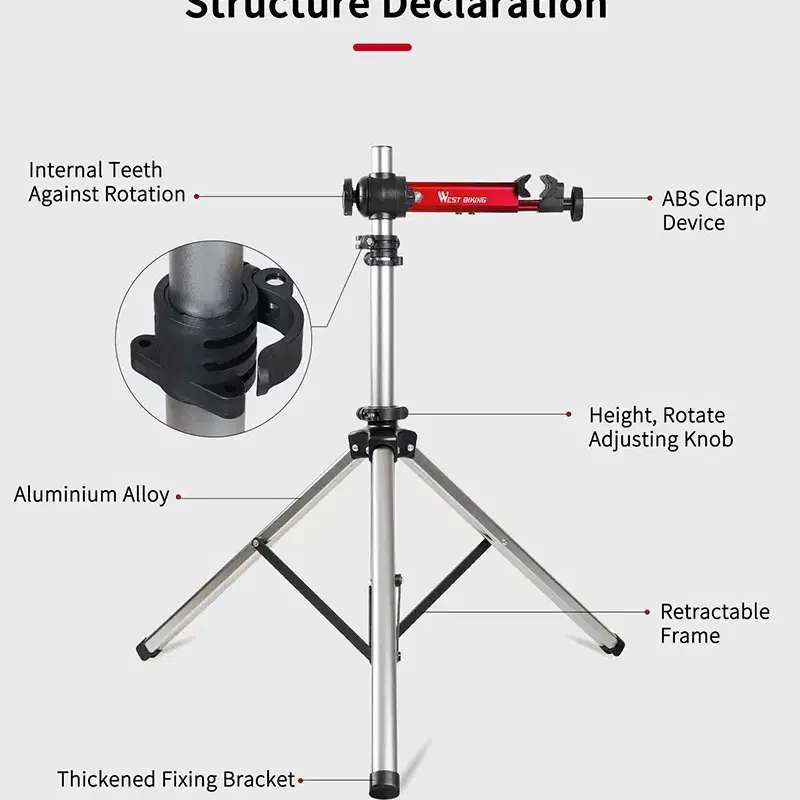 웨스트바이킹 전문가용 자전거 수리대 거치대 정비대 스탠드 YP9237