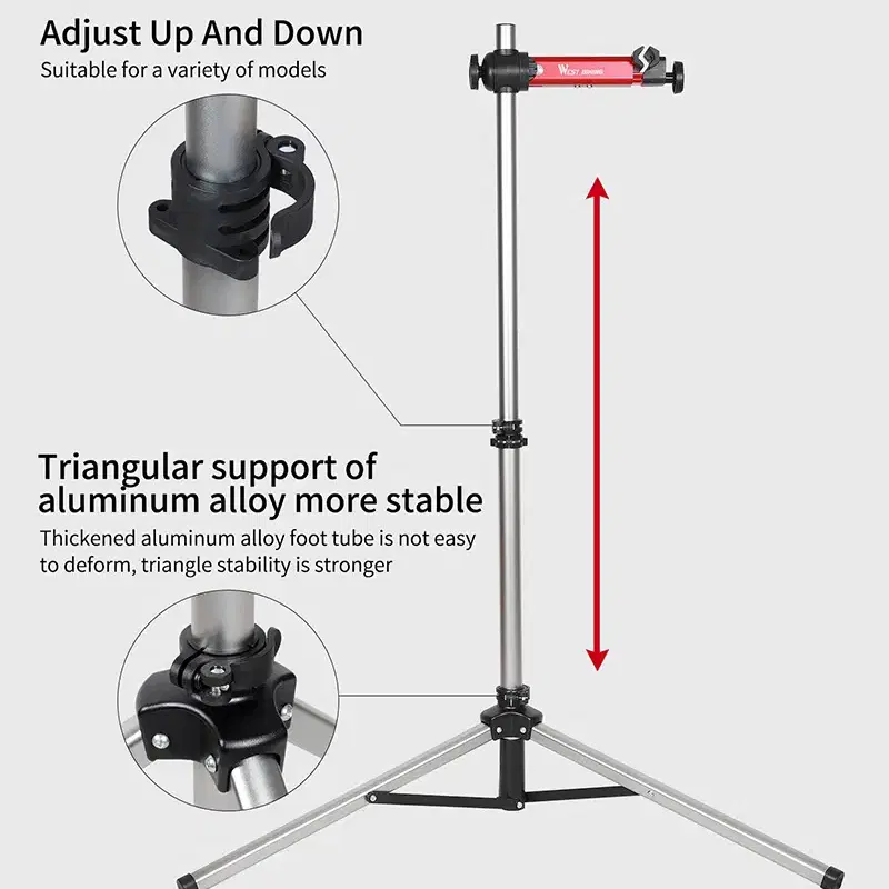 웨스트바이킹 전문가용 자전거 수리대 거치대 정비대 스탠드 YP9237
