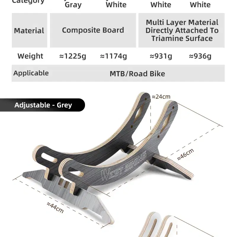 웨스트바이킹 자전거 스탠드 실내 거치대행거 세우는거 YP3023