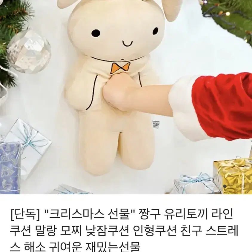 짱구 유리 토끼 인형 모찌