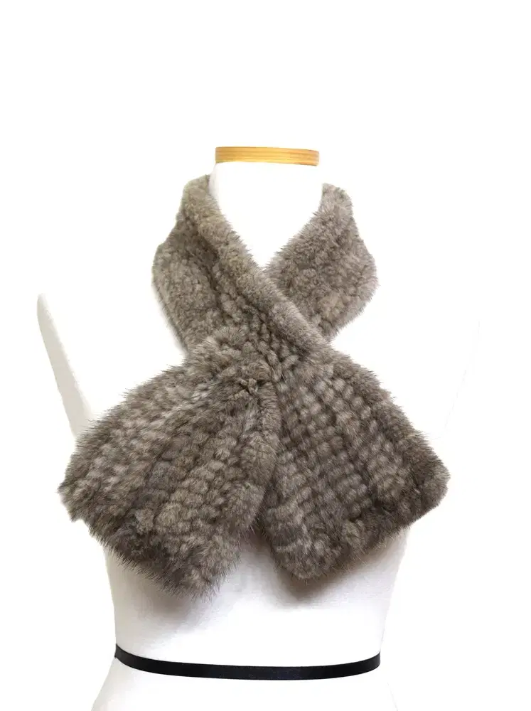 Z707 Mink Neckwarmer / Width 8-12cm / Length 85cm / Sanolka